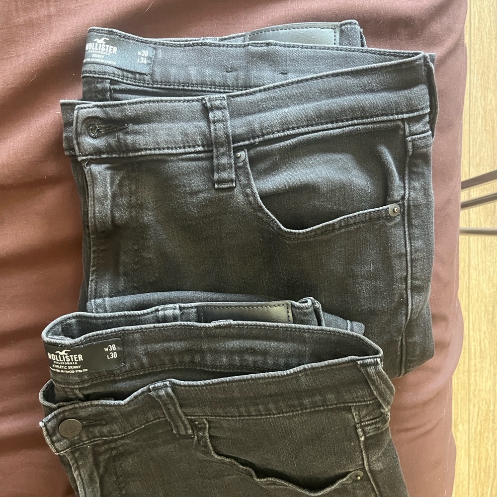 Hollister Dark Wash Denim